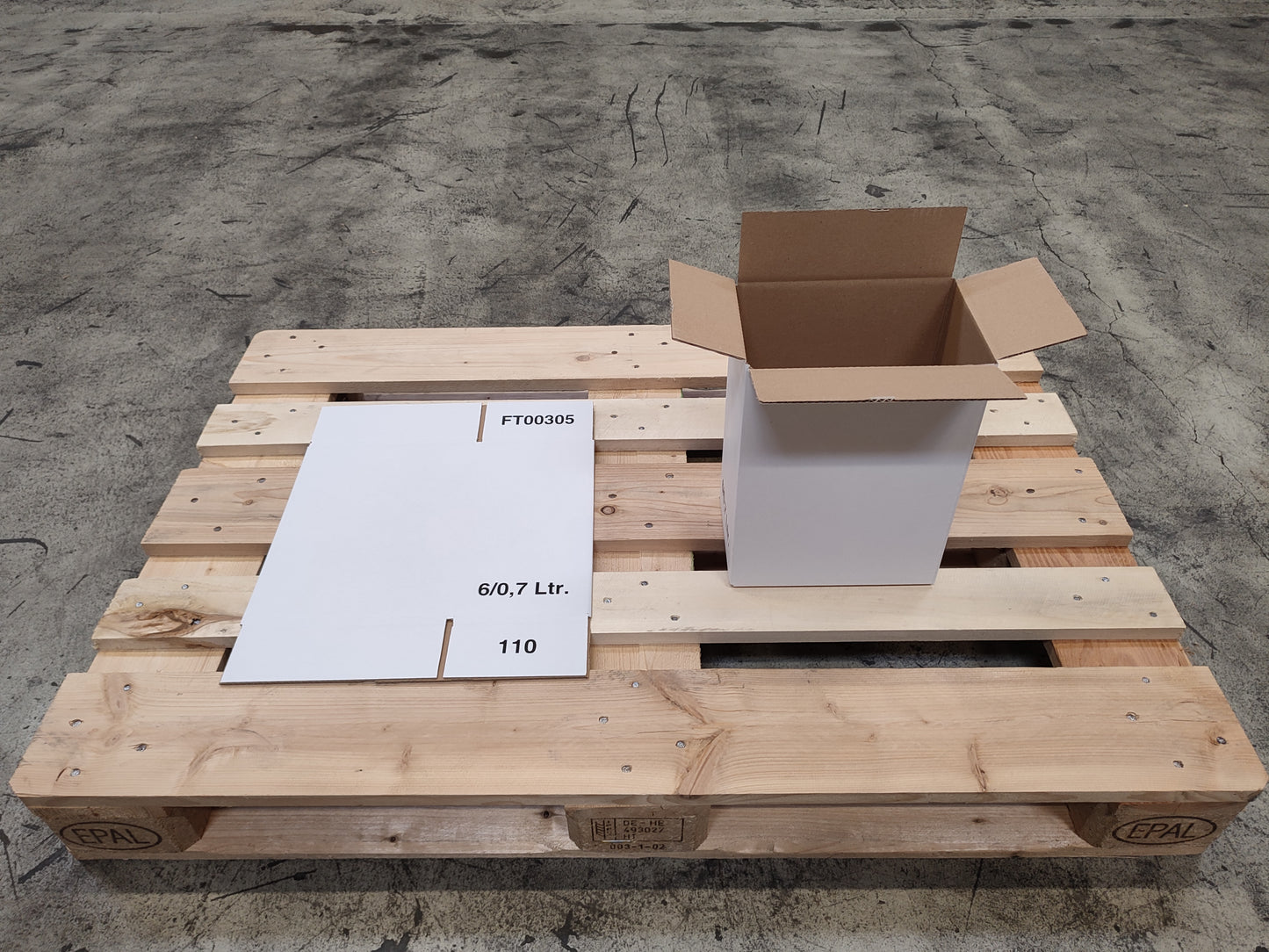 Faltkarton 228 x 153 x 295 mm W1