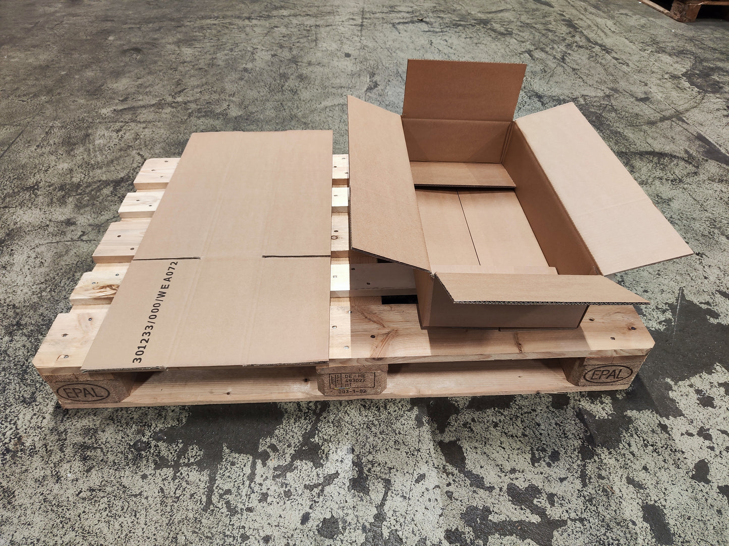 Faltkarton 640 x 305 x 120 mm W2