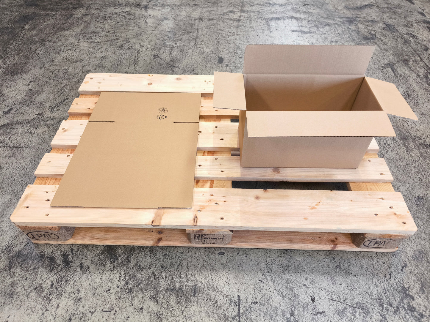 Faltkarton 390 x 195 x 225 mm W1
