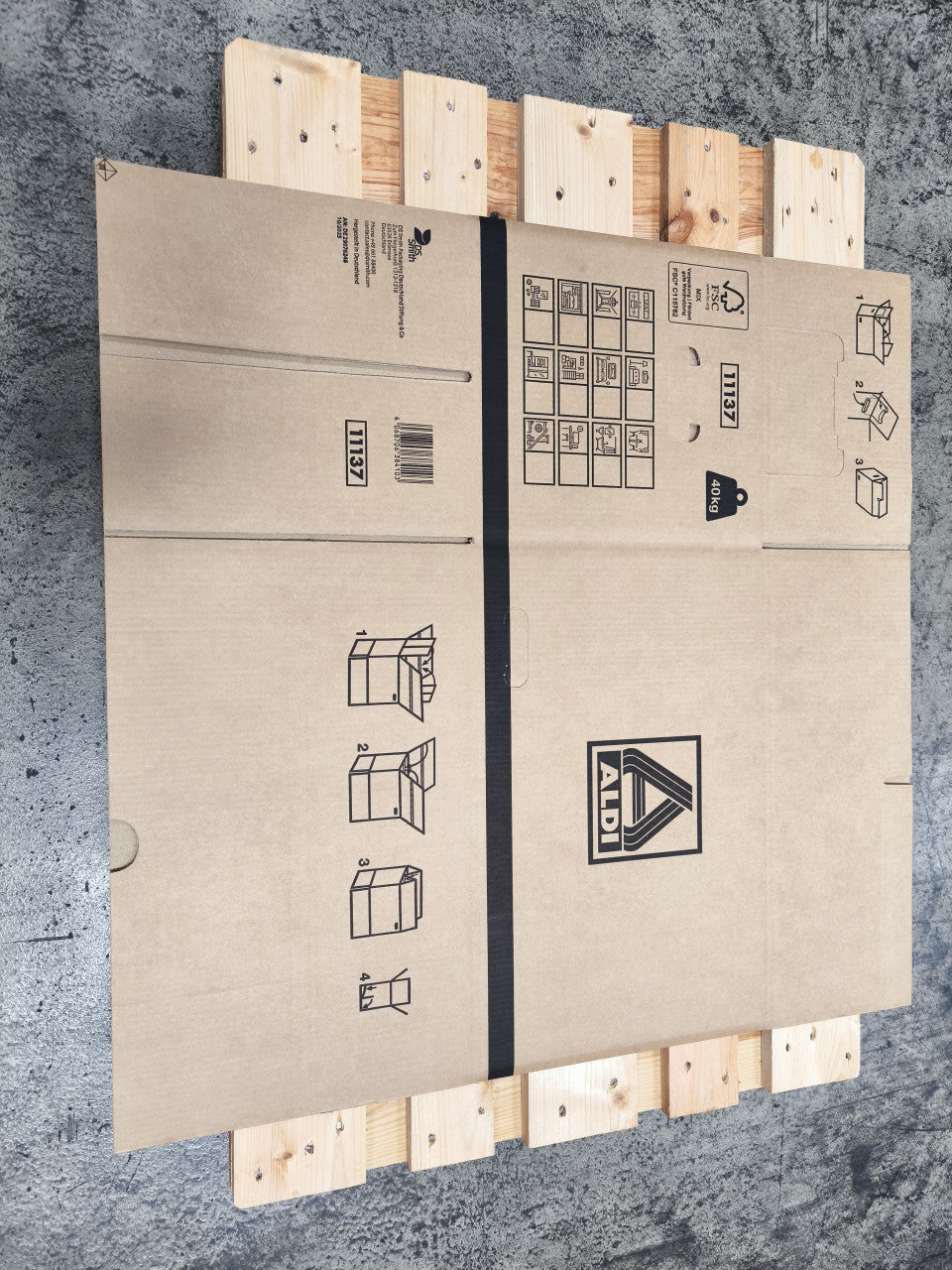 Faltkarton 600 x 350 x 370 mm W2