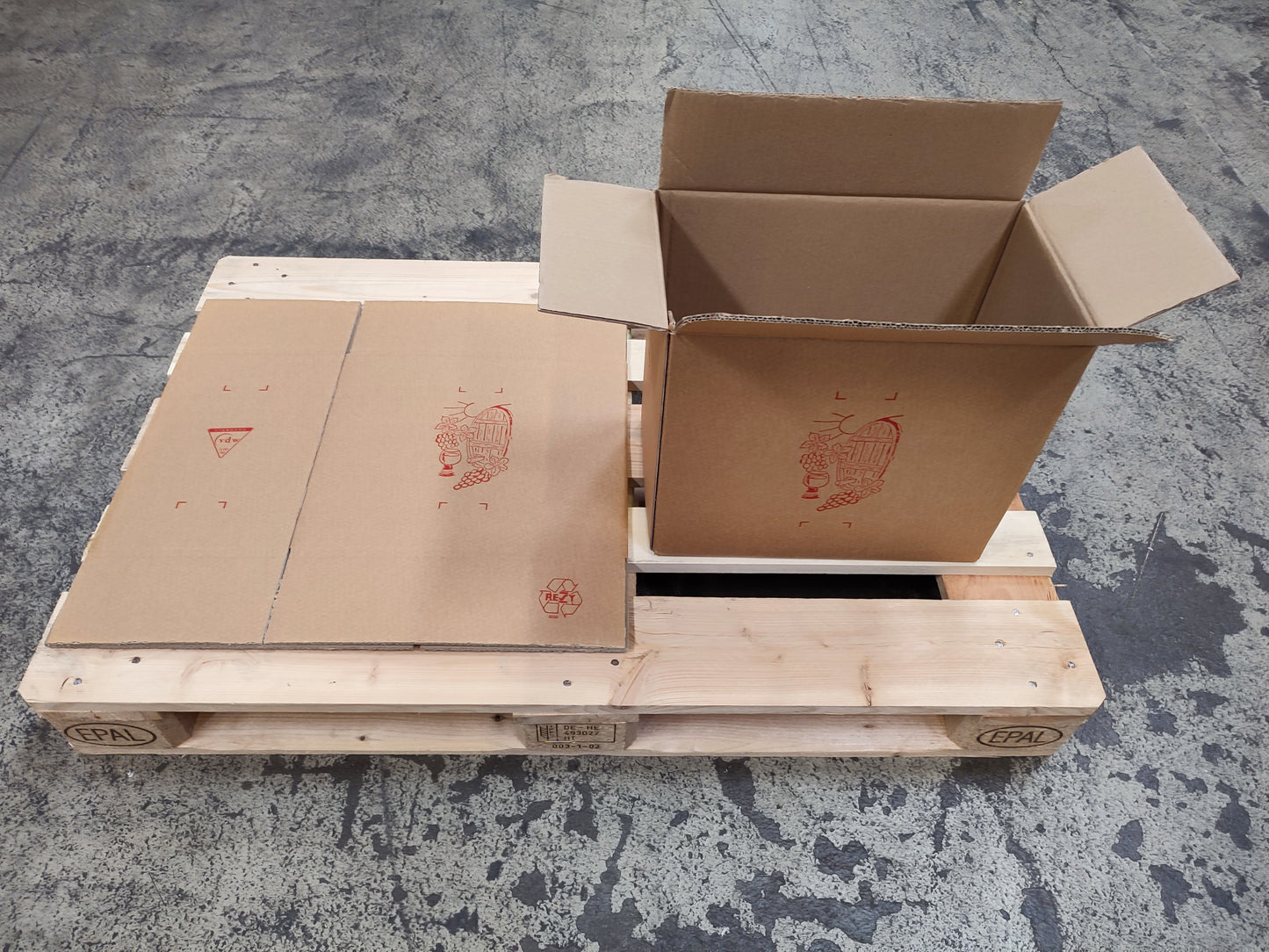 Faltkarton 410 x 235 x 350 mm W2