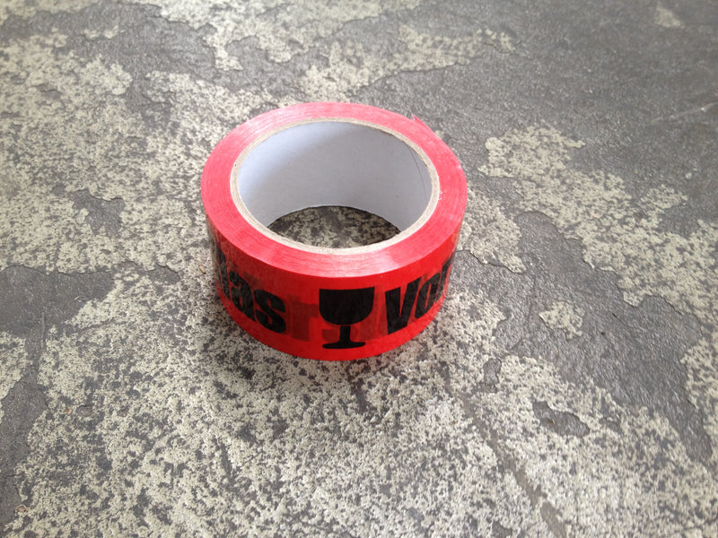 Klebeband 50 mm x 66 M 28 µ "Vorsicht Glas"