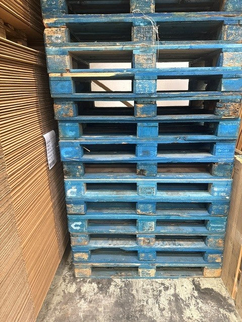 Einwegpaletten 1200 x 800 mm Blau