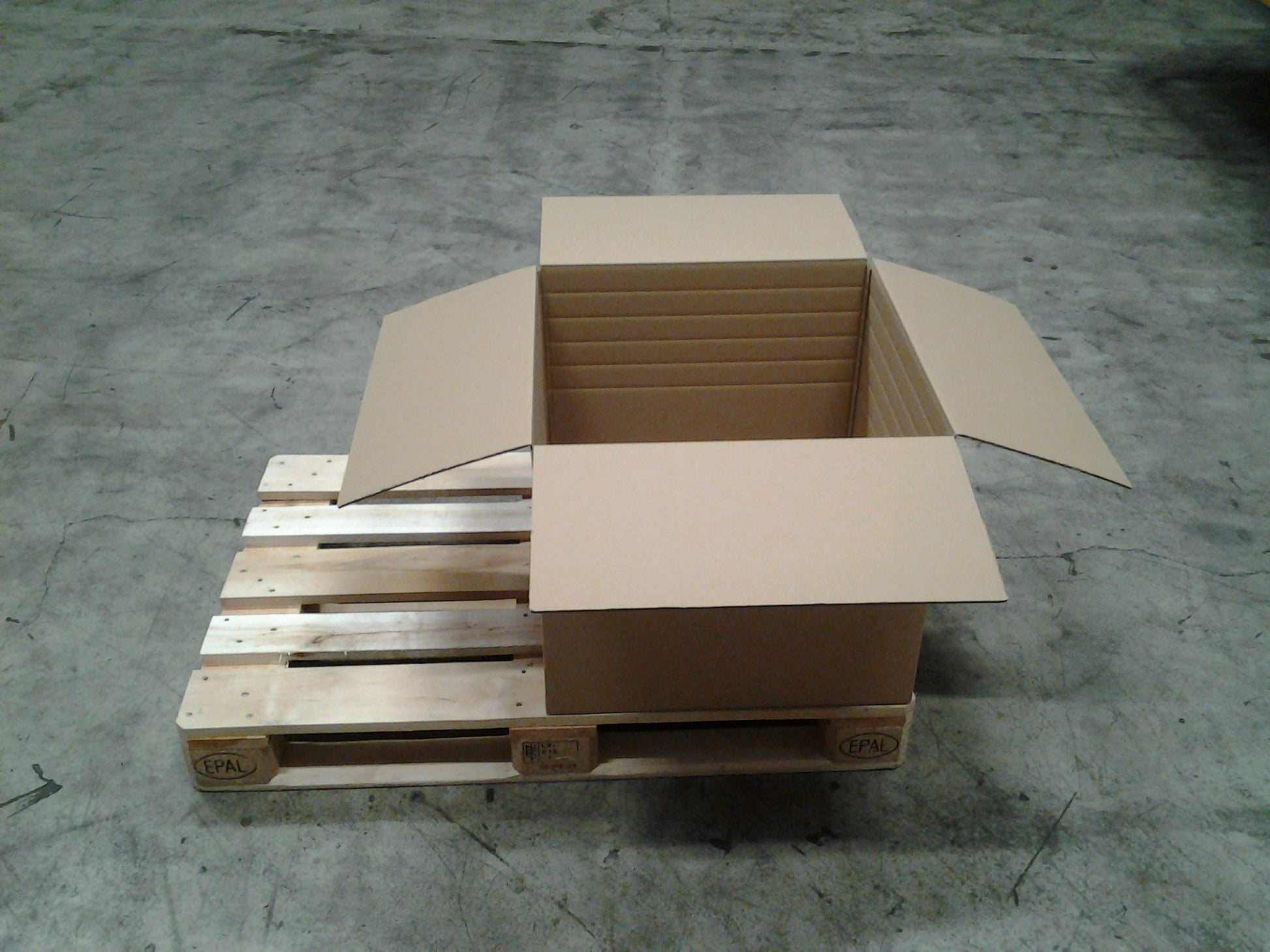 Faltkarton 588 x 588 x 500 mm W2