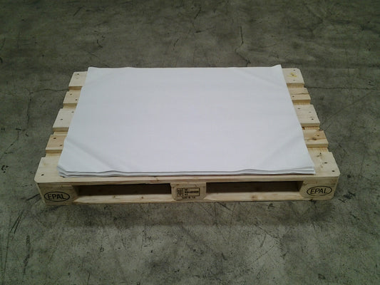 Packseide 750 x 1000 mm weiss