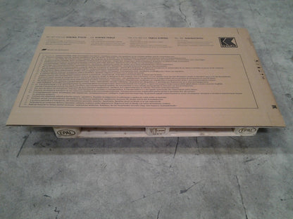 Faltkarton 1450 x 80 x 750 mm W2