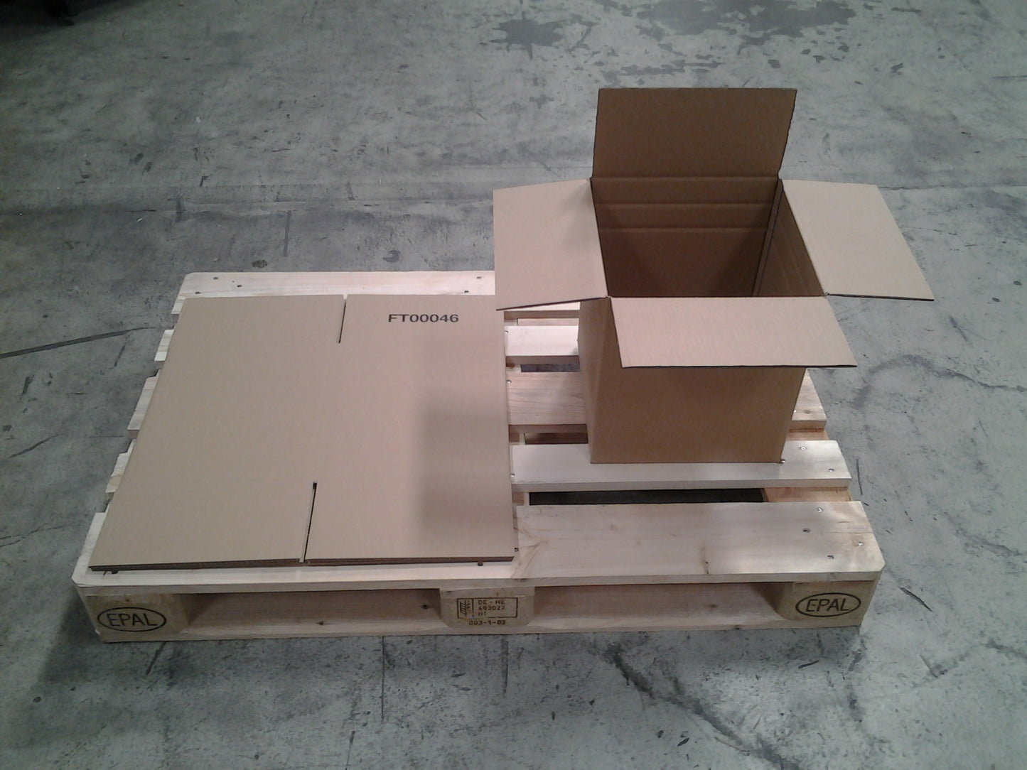 Faltkarton 305 x 305 x 340 mm W2