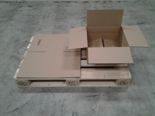 Faltkarton 410 x 410 x 220 mm W2