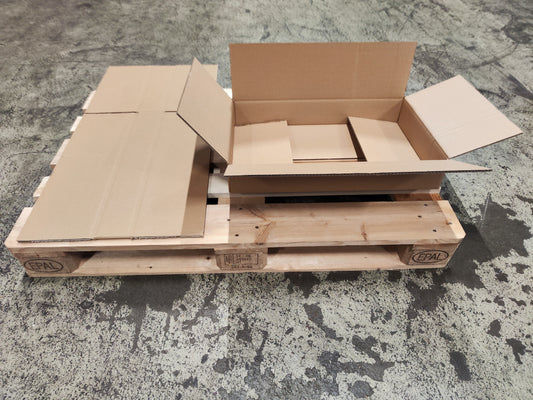 Faltkarton 585 x 365 x 80 mm W2