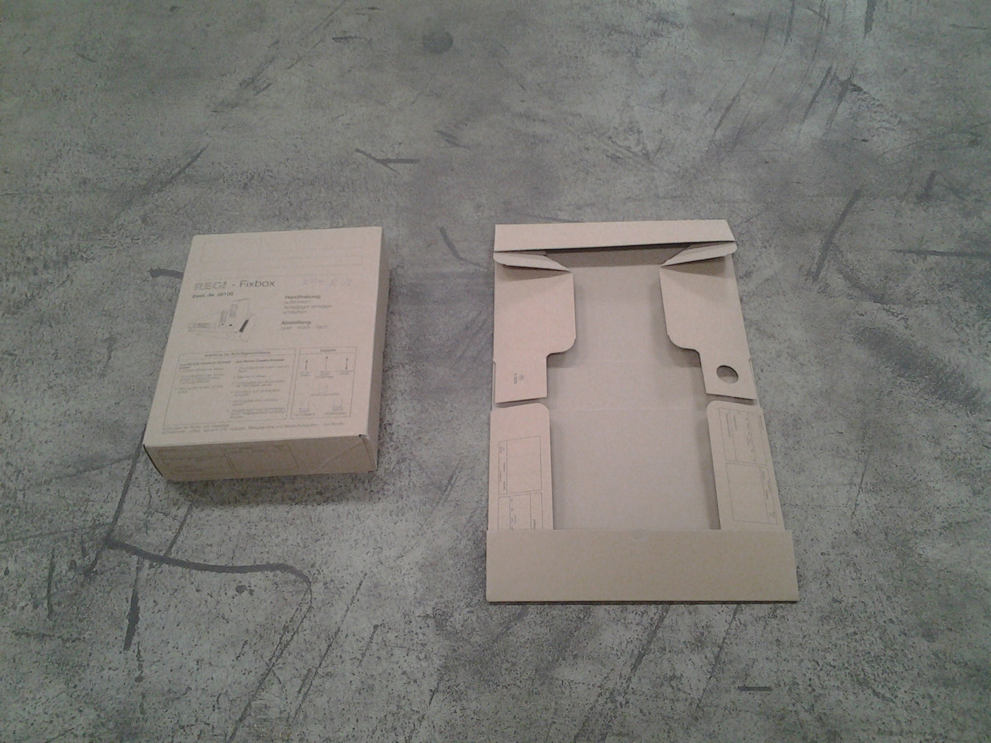 Faltkarton 320 x 240 x 73 mm P1