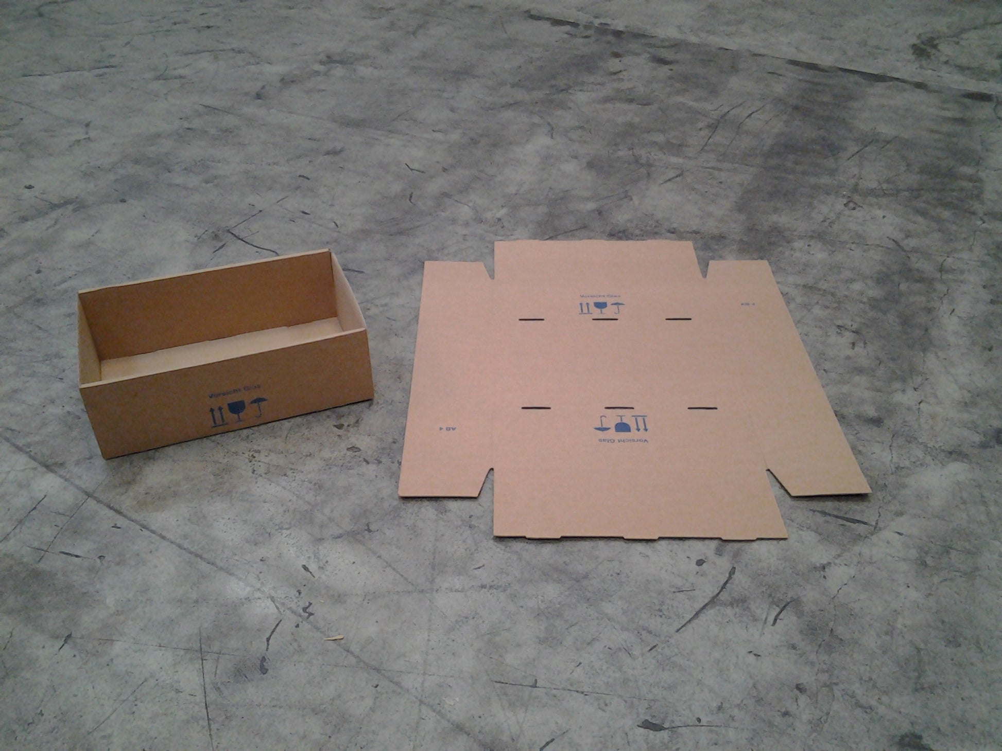 Faltkarton 582 x 370 x 195 mm W2