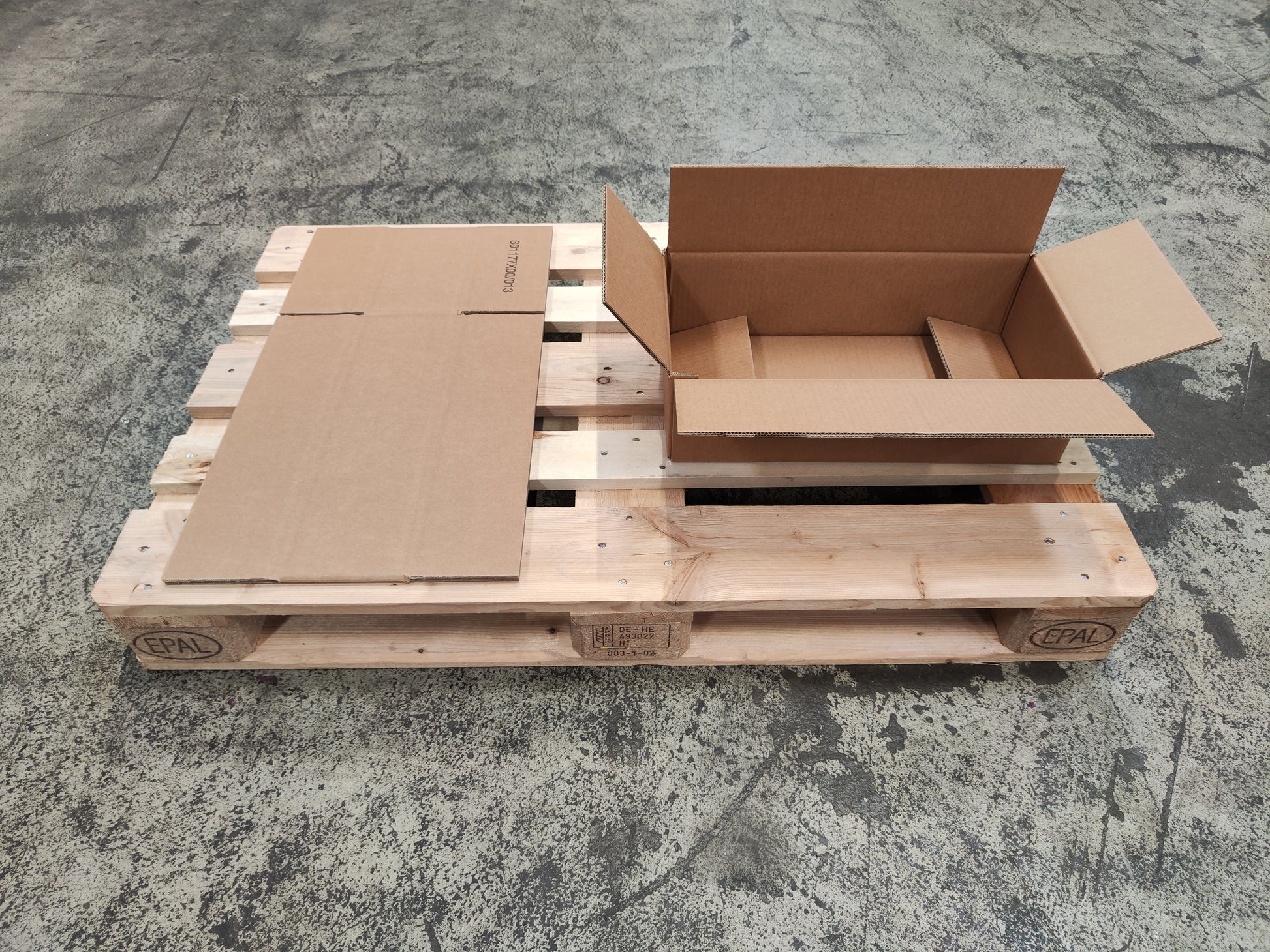 Faltkarton  490 x 242 x 130 mm W2