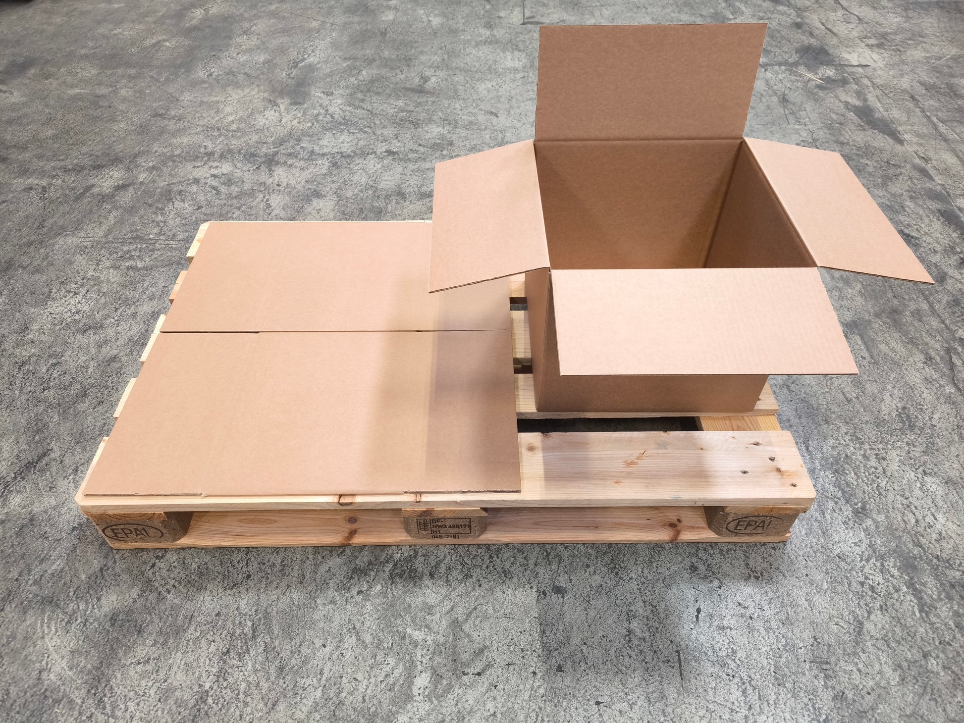 Faltkarton 382 x 382 x 310 mm W1