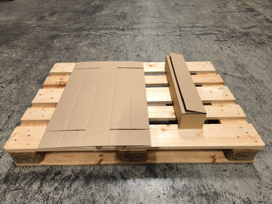 Faltkarton 600 x 100 x 100 mm W2