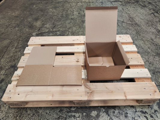 Faltkarton 265 x 265 x 185 mm W1