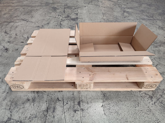 Faltkarton 538 x 278 x 81 mm W2
