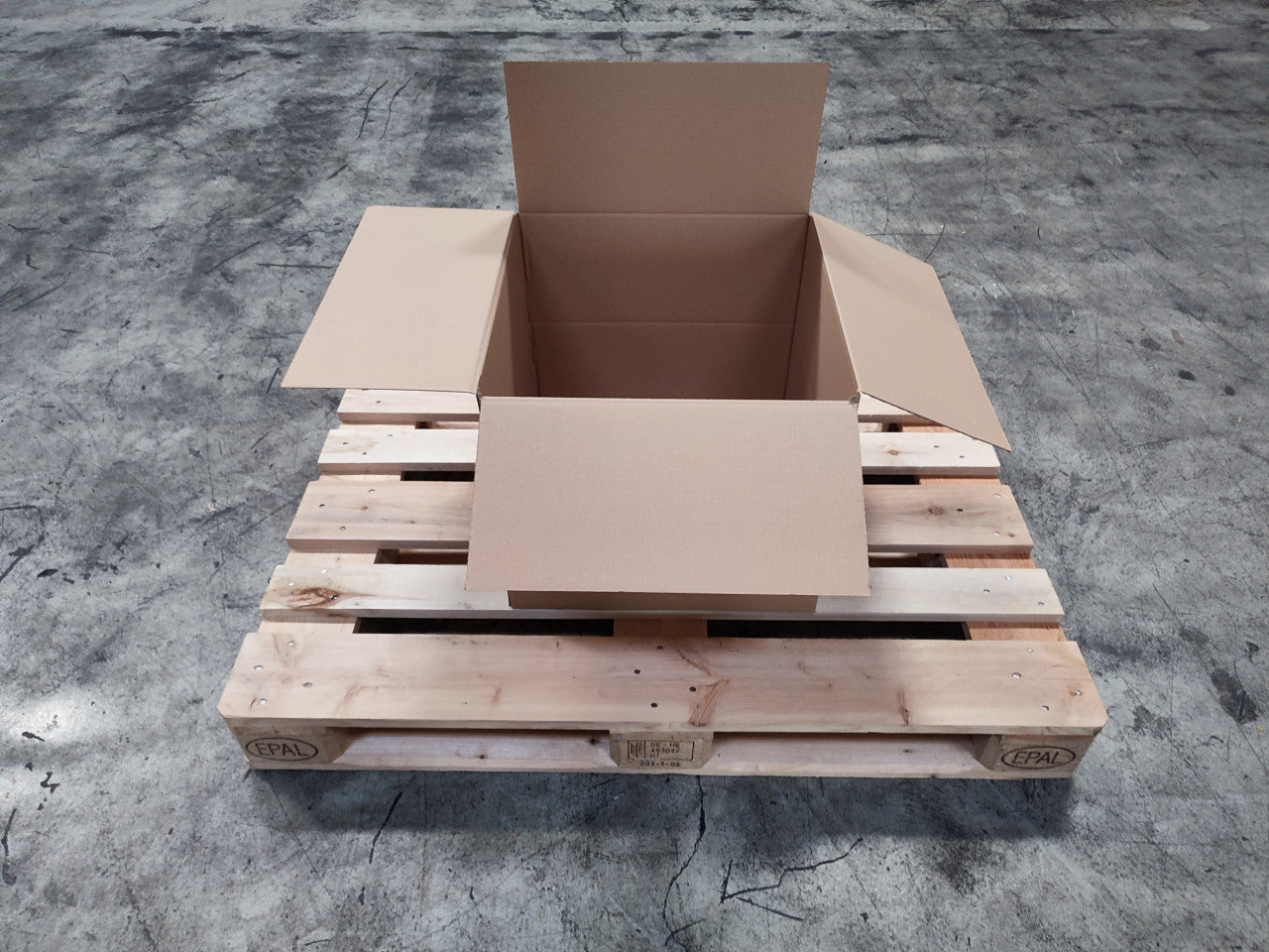 Faltkarton 450 x 450 x 400 mm W1