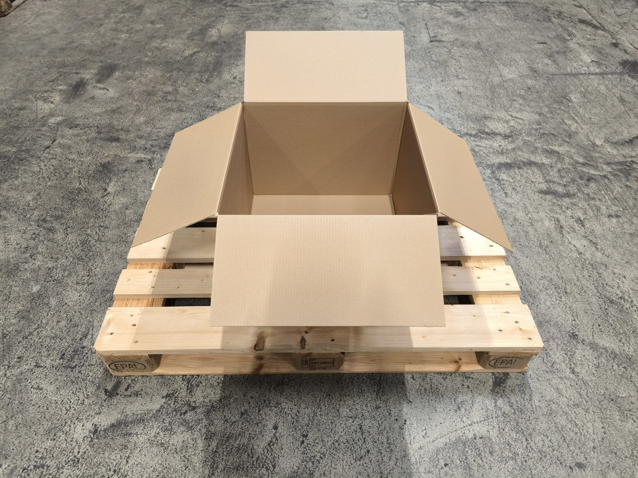 Faltkarton 495 x 495 x 360 mm W1