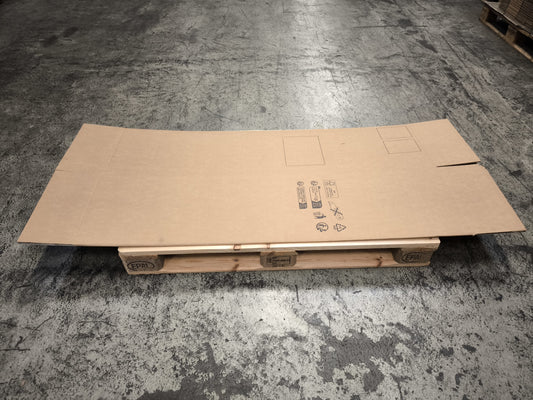 Faltkarton 376 x 376 x 1454 mm W2