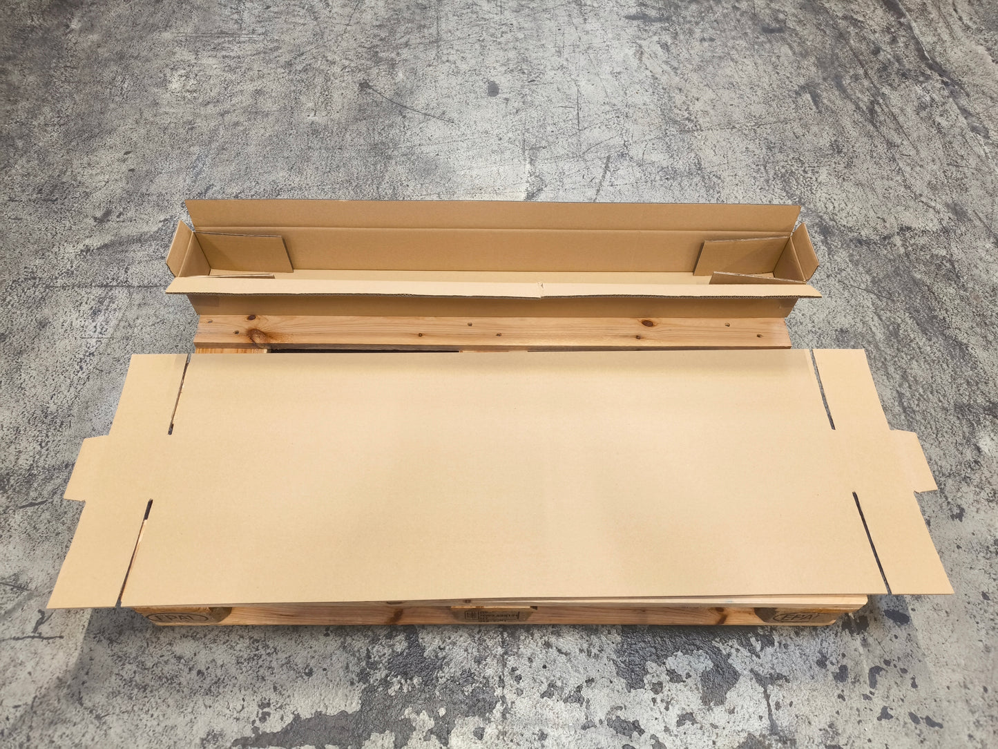 Faltkarton  1205 x 105 x 102 mm W2