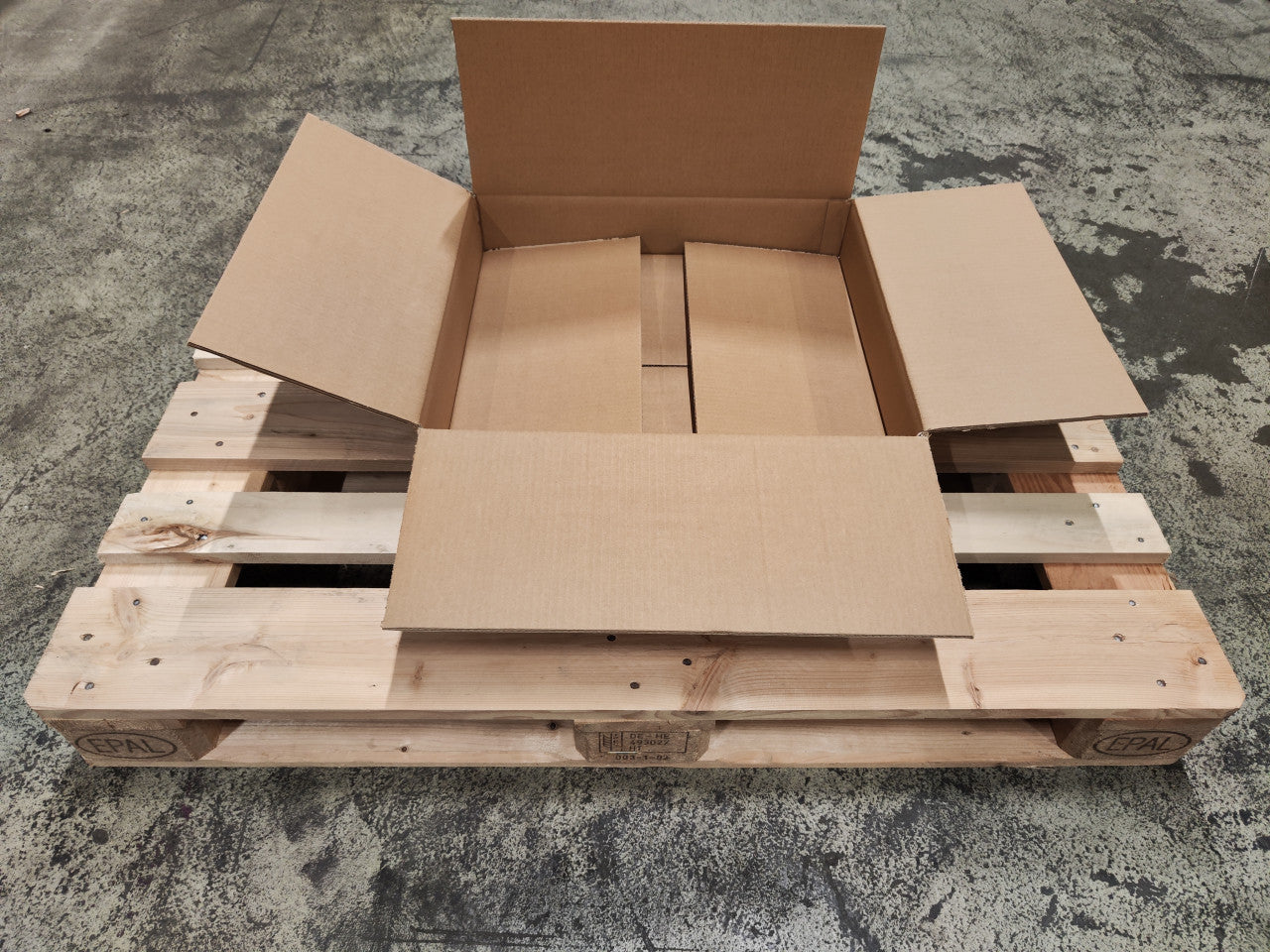 Faltkarton 540 x 465 x 80 mm W2