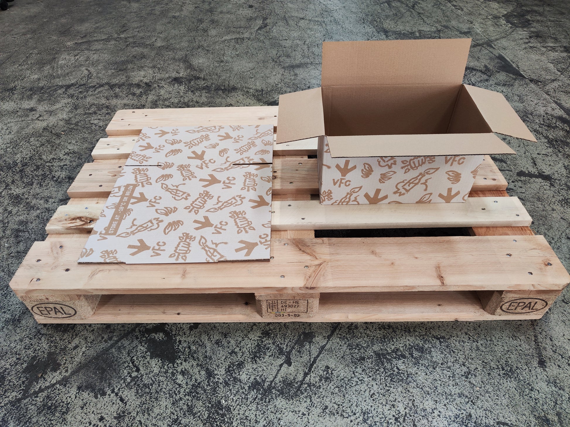 Faltkarton  365 x 222 x 203 mm W1