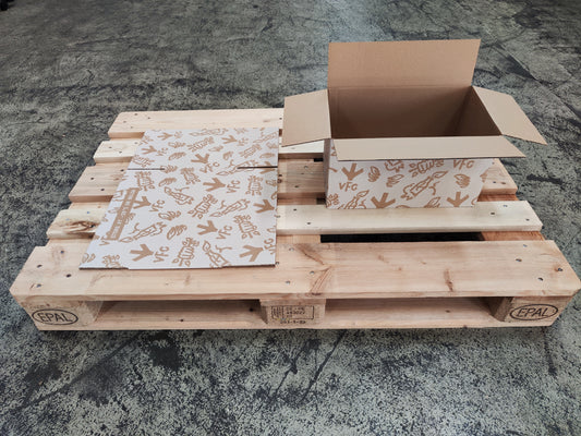Faltkarton  365 x 222 x 203 mm W1