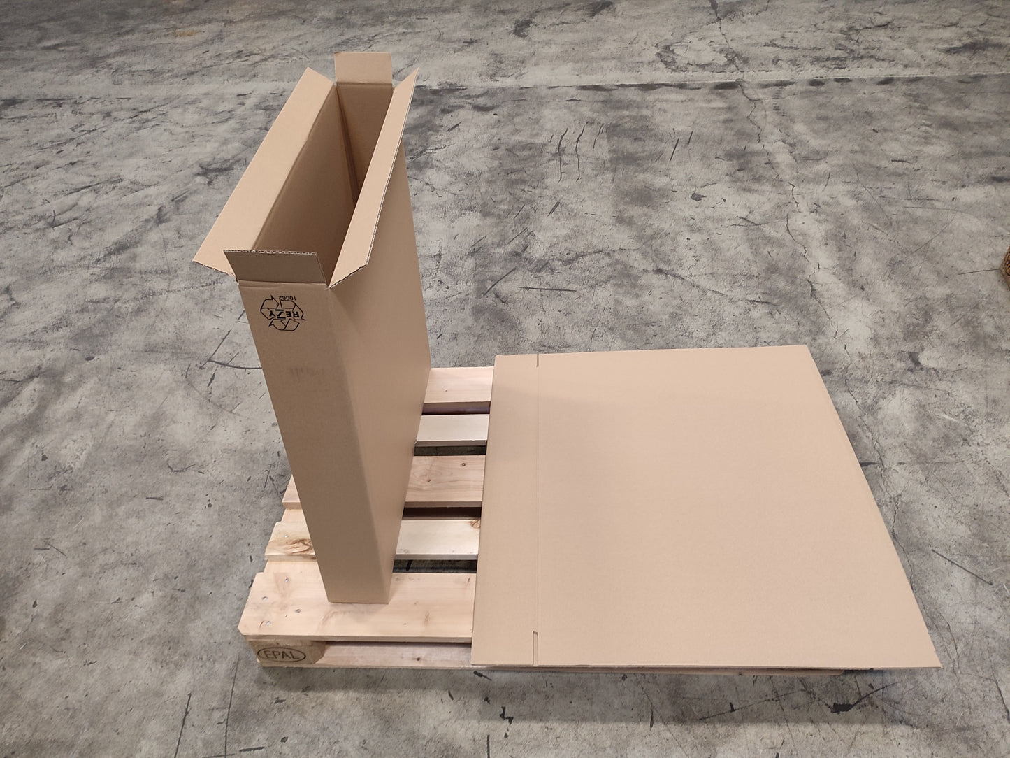 Faltkarton  720 x 120 x 758 mm W1