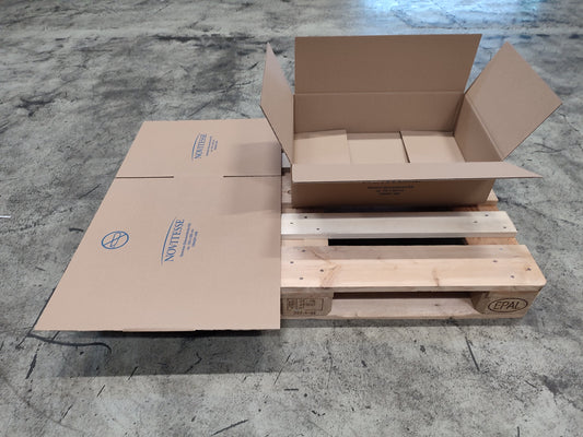 Faltkarton  576 x 376 x 150 mm W2