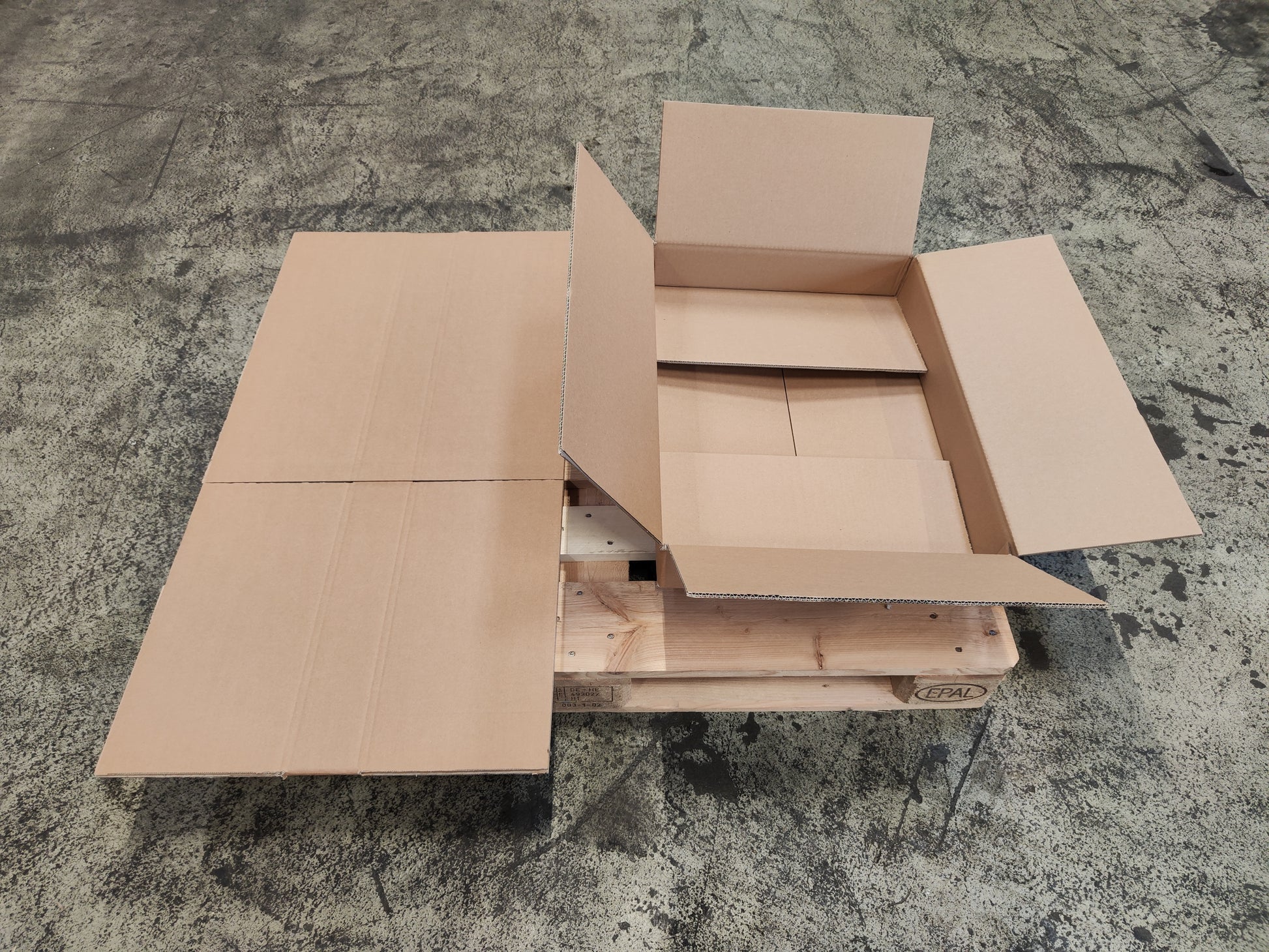 Faltkarton 390 x 258 x 155 mm W1