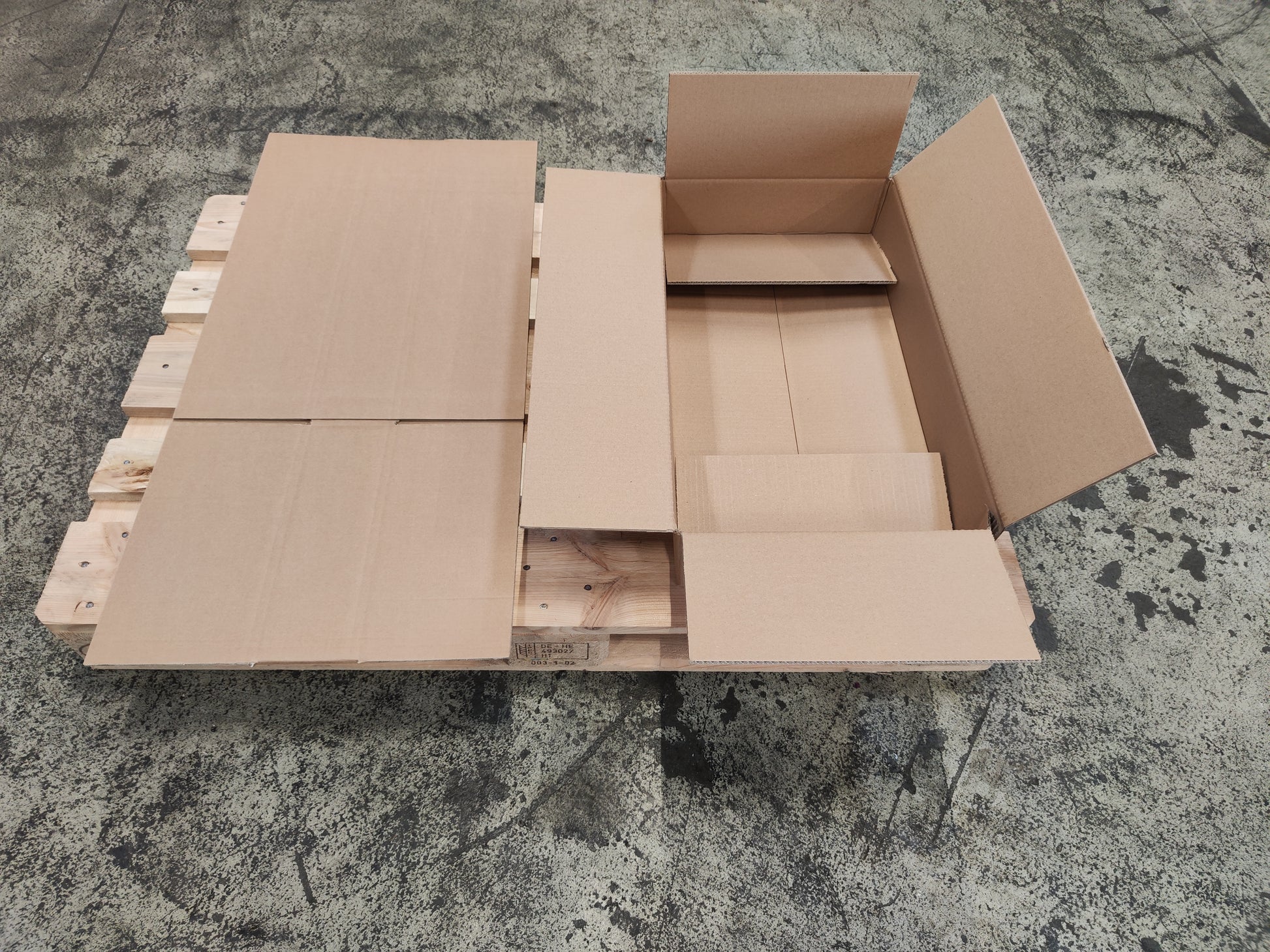 Faltkarton  645 x 345 x 100 mm W2