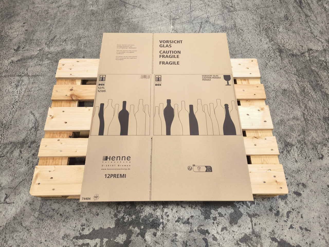 Faltkarton 463 x 314 x 380 mm W2