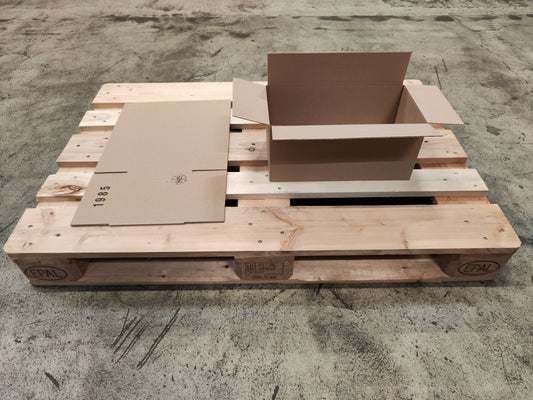Faltkarton 378 x 190 x 170 mm W1