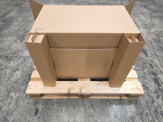Faltkarton 785 x 585 x 437 mm W2 mit Kufen