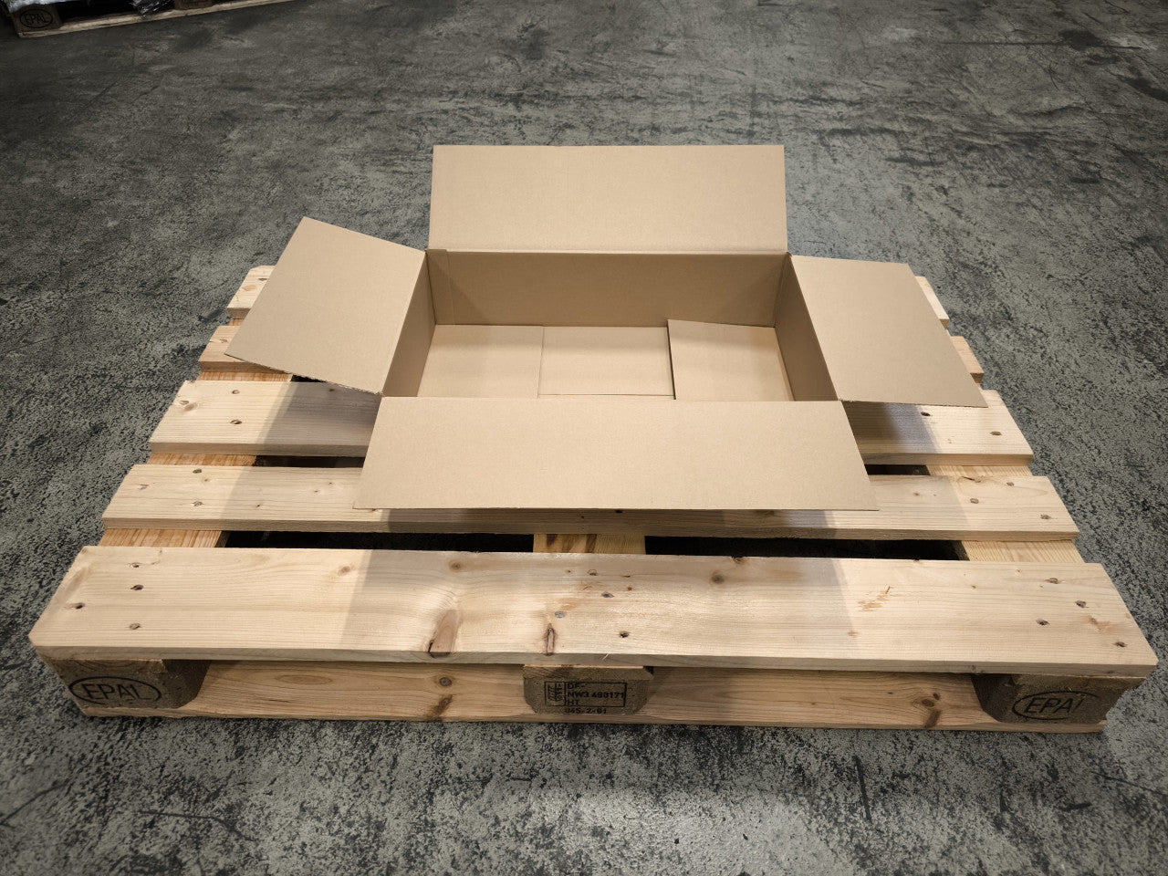 Faltkarton 550 x 350 x 130 mm W1