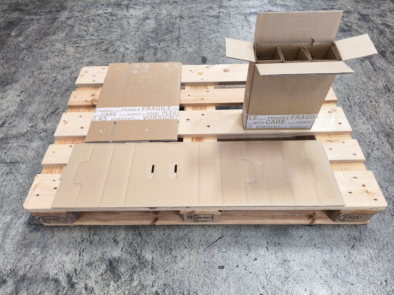 Faltkarton 257 x 99 x 296 mm W2