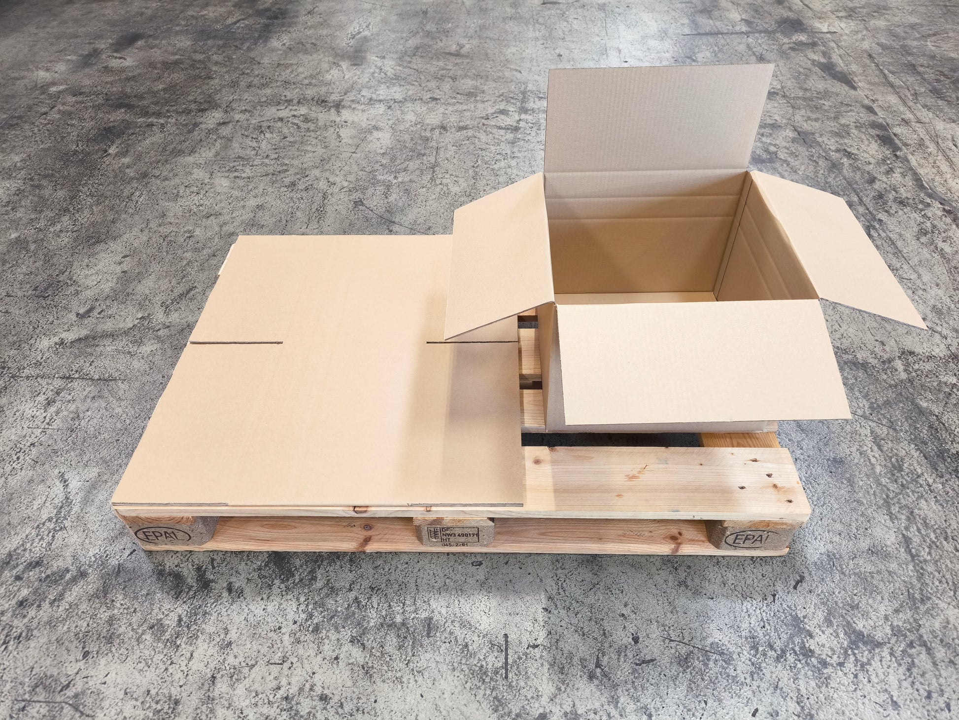 Faltkarton 400 x 400 x 300 mm W1