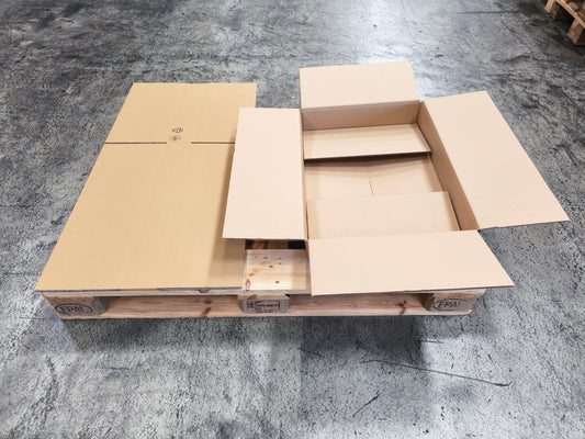 Faltkarton 630 x 430 x 80 mm W2