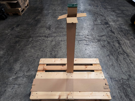 Faltkarton 105 x 105 x 1005 mm W1