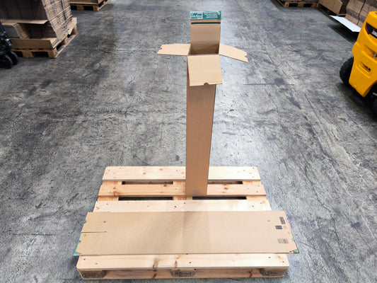 Faltkarton 140 x 140 x 1005 mm W1