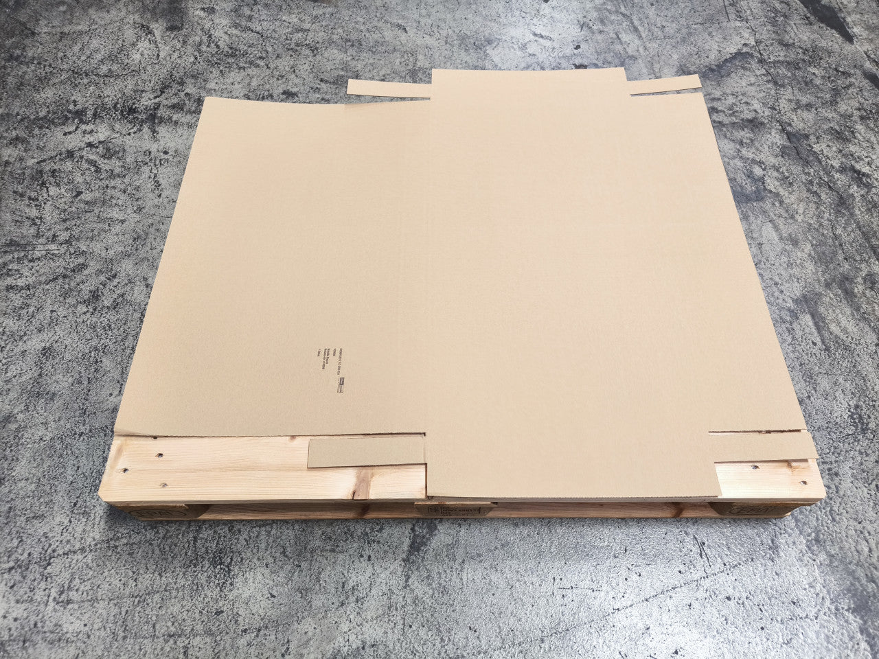 Faltkarton 848 x 475 x 52 mm W1