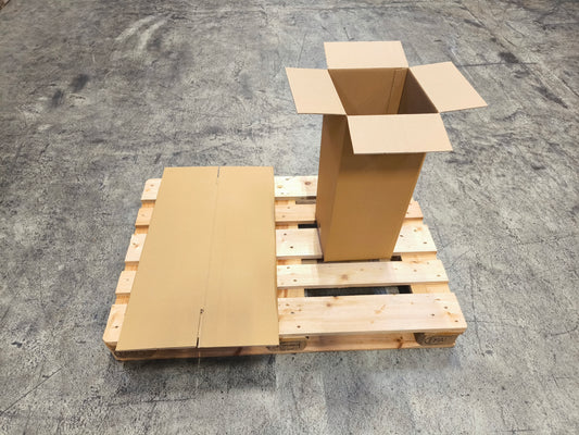 Faltkarton 250 x 250 x 640 mm W2