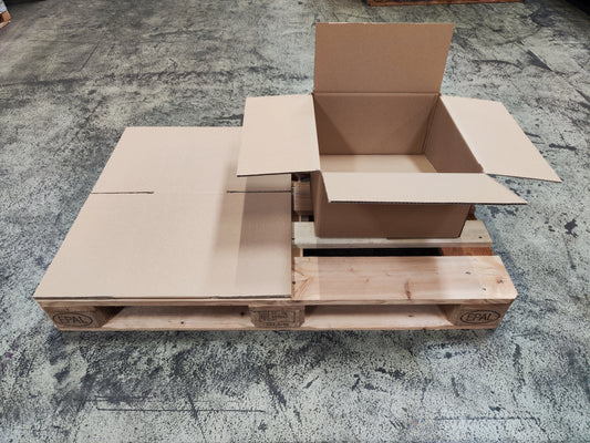 Faltkarton 392 x 392 x 215 mm W2