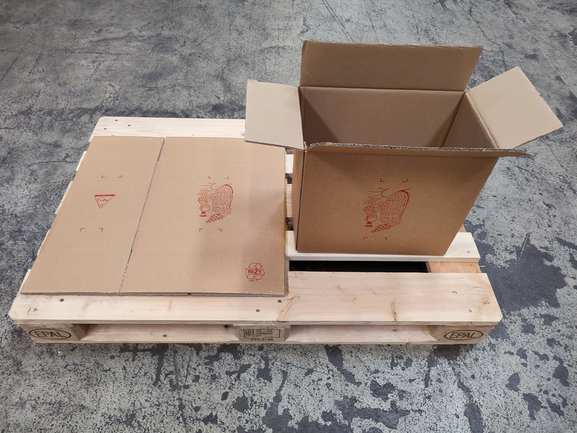 Faltkarton 410 x 235 x 350 mm W2