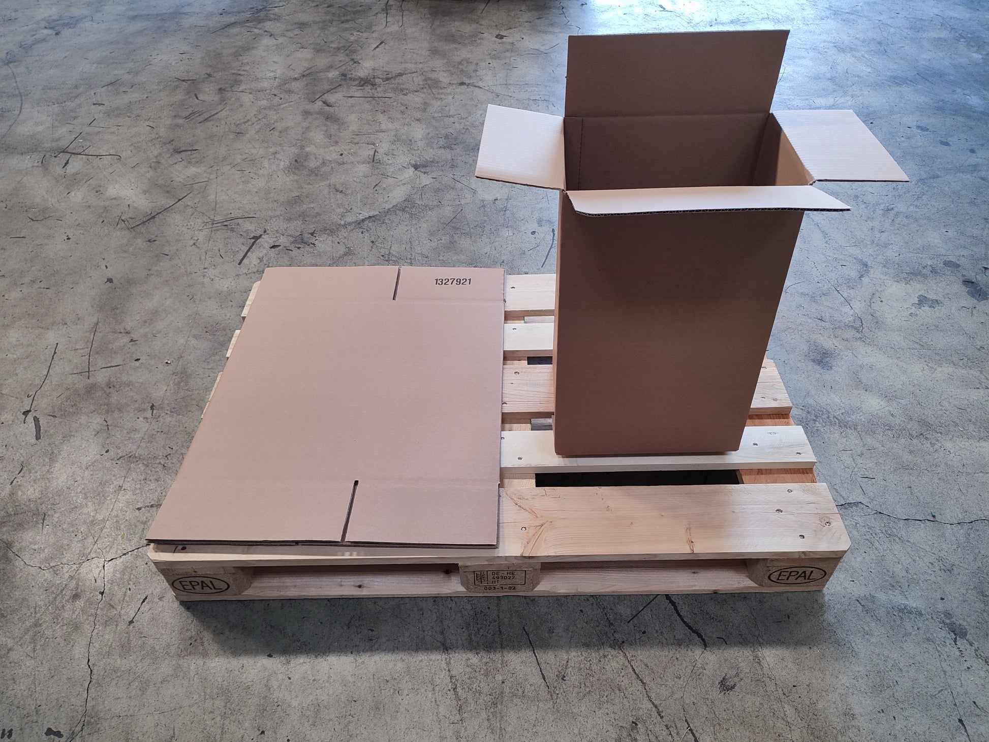 Faltkarton 343 x 263 x 530 mm W1