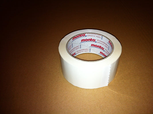 Klebeband 50 mm x 66 m 55 µ Weiss leise