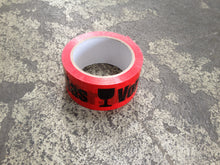Klebeband 50 mm x 66 M 28 µ "Vorsicht Glas"
