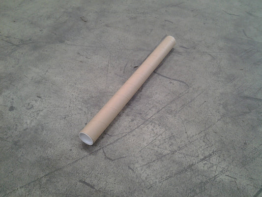Versandröhre 625 x 70 x 2 mm