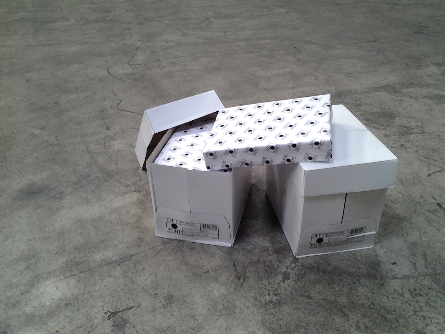 Kopierpapier 5x 500 St. 80g weiß